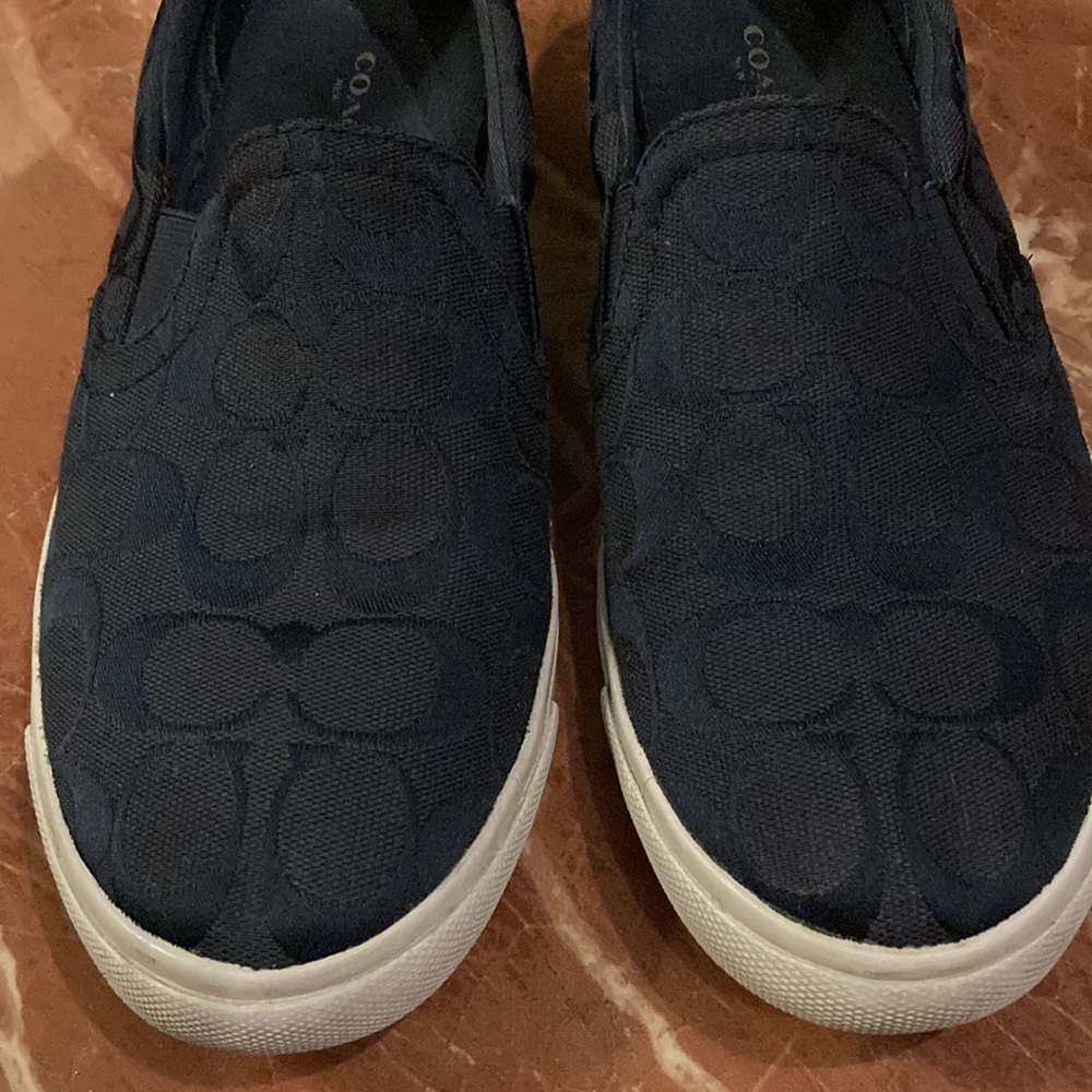 Beautiful Black Coach Sneakers - Picture 9 of 9